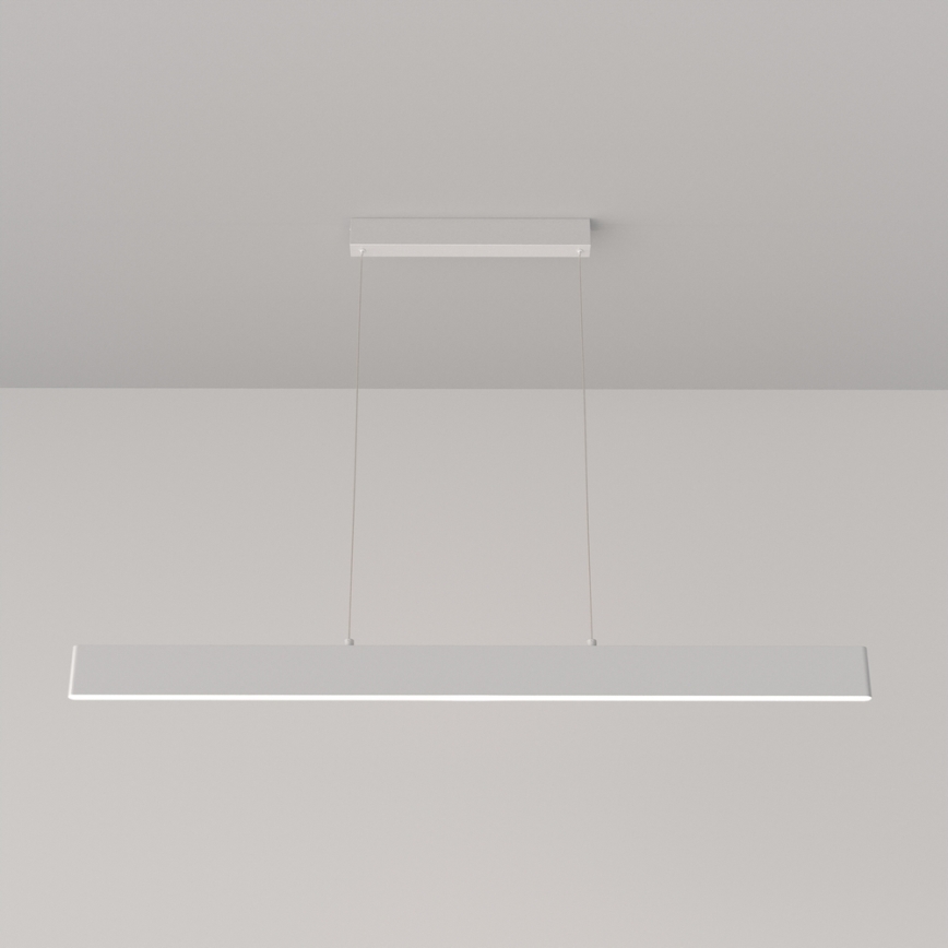 Maytoni P010PL-L30W4K - LED Lühter STEP LED/30W/230V 4000K 118,5 cm valge