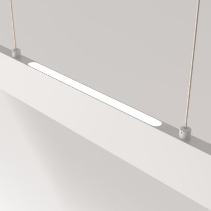 Maytoni P010PL-L30W4K - LED Lühter STEP LED/30W/230V 4000K 118,5 cm valge
