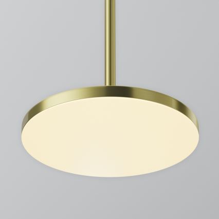 Maytoni P076PL-L12W3K-BS - LED Lühter PLATO LED/12W/230V 3000K kuldne