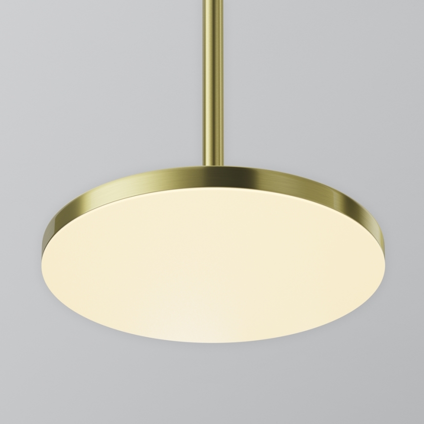 Maytoni P076PL-L12W3K-BS - LED Lühter PLATO LED/12W/230V 3000K kuldne