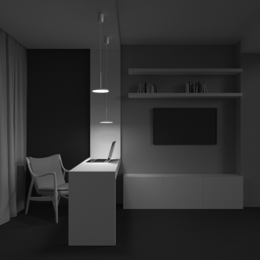 Maytoni P076PL-L12W3K-W - LED Lühter PLATO LED/12W/230V 3000K valge