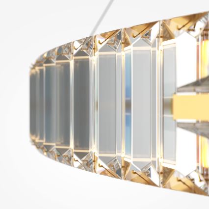 Maytoni P097PL-L90G4K - LED-lühter kaabliriputusega KRONE LED/90W/230V CRI 90, läbimõõt 102 cm, kuldne