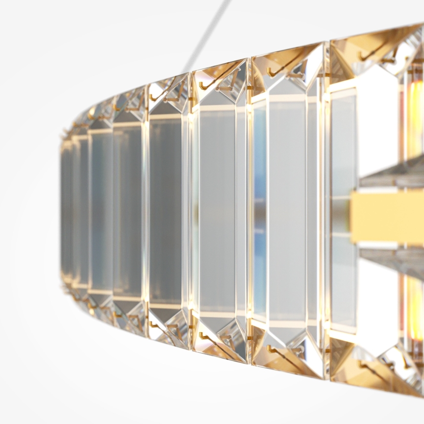 Maytoni P097PL-L90G4K - LED-lühter kaabliriputusega KRONE LED/90W/230V CRI 90, läbimõõt 102 cm, kuldne