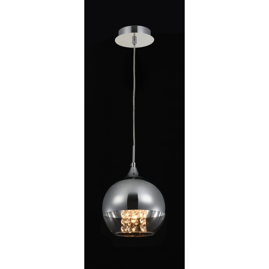 Maytoni P140-PL-110-1-N - Lühter FERMI 1xE27/60W/230V läikiv kroom