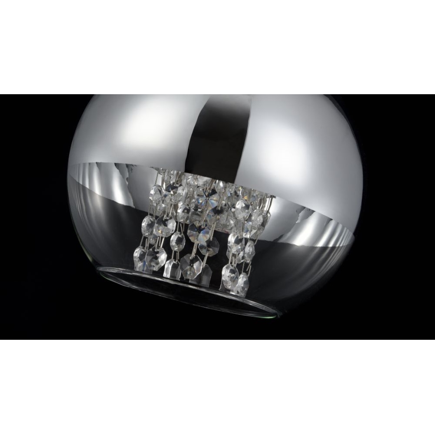 Maytoni P140-PL-110-1-N - Lühter FERMI 1xE27/60W/230V läikiv kroom