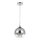 Maytoni P140-PL-110-1-N - Lühter FERMI 1xE27/60W/230V läikiv kroom