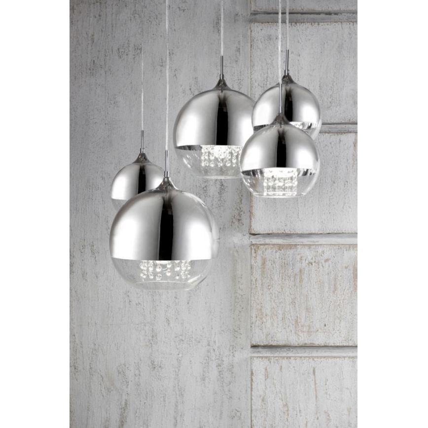 Maytoni P140-PL-170-5-N - Lühter FERMI 5xE27/60W/230V läikiv kroom