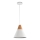 Maytoni P359-PL-01-W - Lühter BICONES 1xE27/60W/230V d. 22 cm valge/beež