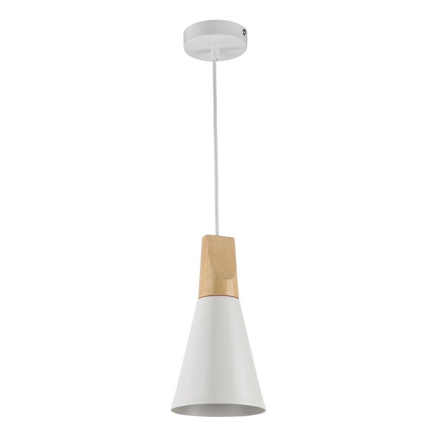 Maytoni P359-PL-140-W - Lühter BICONES 1xE27/60W/230V d. 14 cm valge/beež