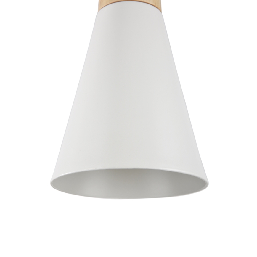 Maytoni P359-PL-140-W - Lühter BICONES 1xE27/60W/230V d. 14 cm valge/beež