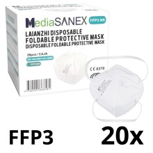 Media Sanex LAIANZHI KP302 Respiraator FFP3 20 tk