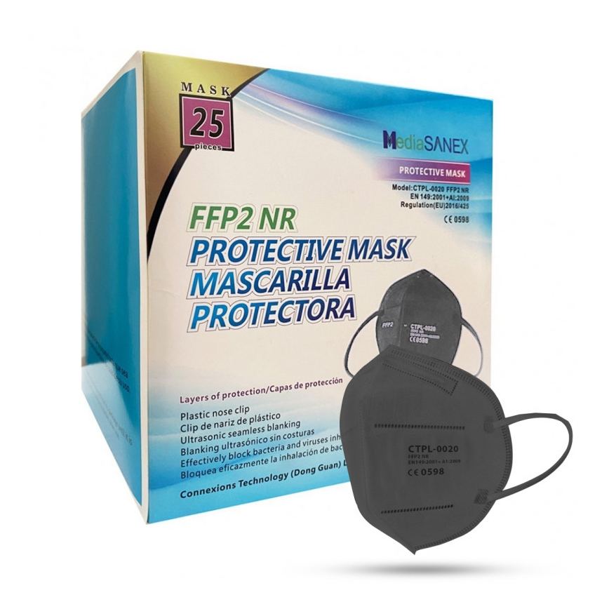 Media Sanex Respiraator FFP2 NR / KN95 Hall 1 tk
