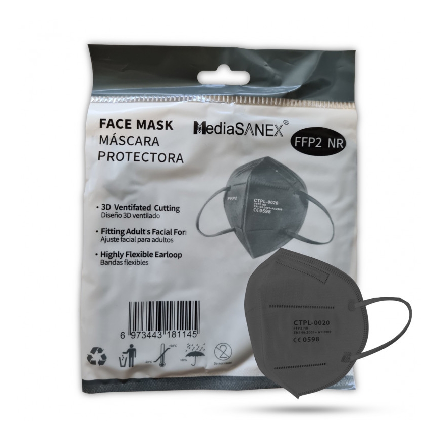 Media Sanex Respiraator FFP2 NR / KN95 Hall 1 tk