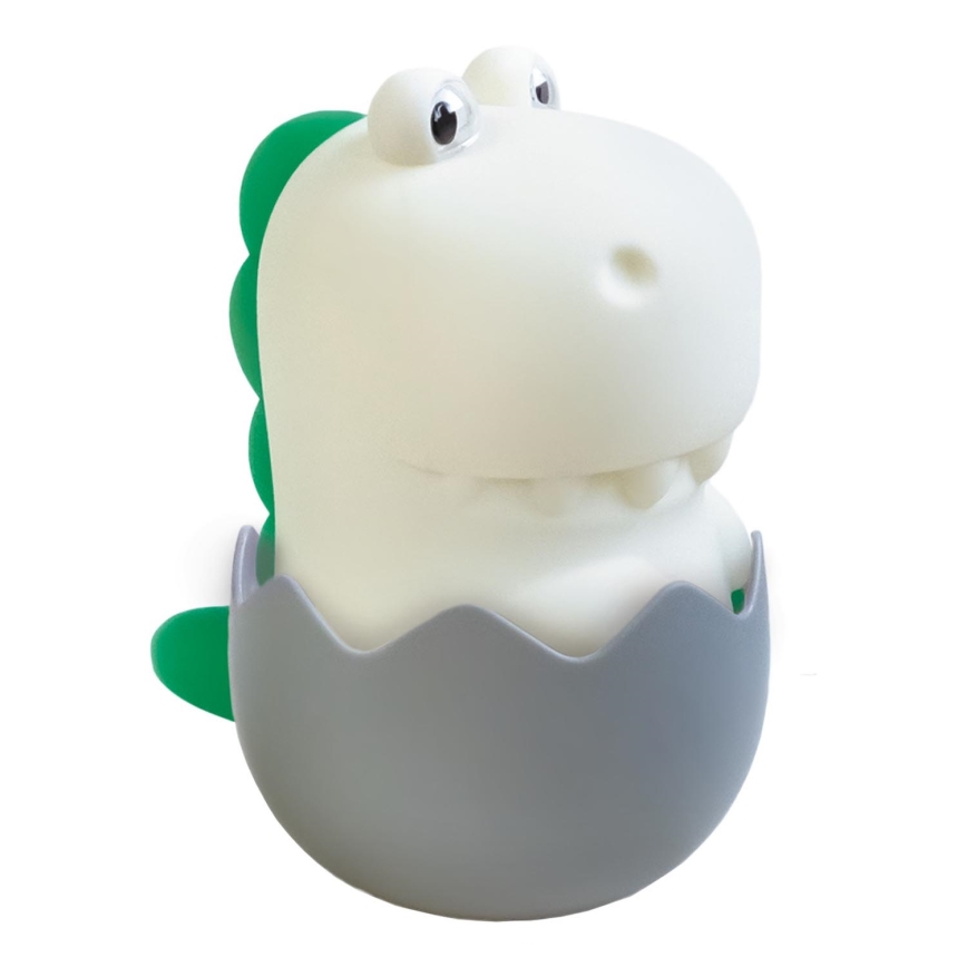 MegaLight - LED RGB Hämardatav laetav laste puutetundlik lamp DIGGY DINO LED/5V