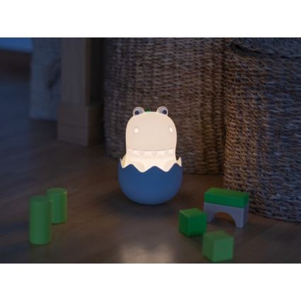 MegaLight - LED RGB Hämardatav laetav laste puutetundlik lamp DIGGY DINO LED/5V