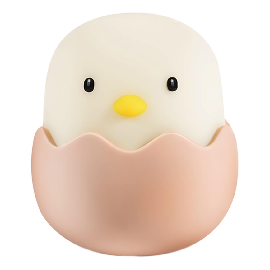 MegaLight - LED RGB Hämardatav laetav laste puutetundlik lamp EGGY EGG LED/5V