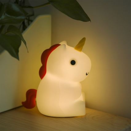 MegaLight - LED RGB Hämardatav laetav laste puutetundlik lamp MAGGY MAGIC LED/5V