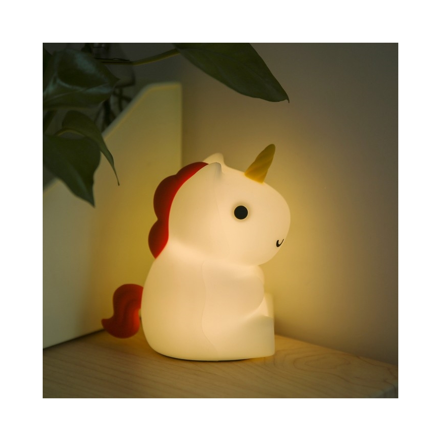 MegaLight - LED RGB Hämardatav laetav laste puutetundlik lamp MAGGY MAGIC LED/5V