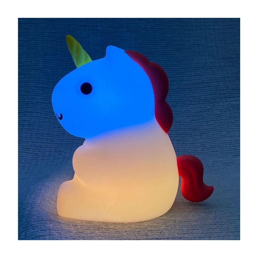 MegaLight - LED RGB Hämardatav laetav laste puutetundlik lamp MAGGY MAGIC LED/5V