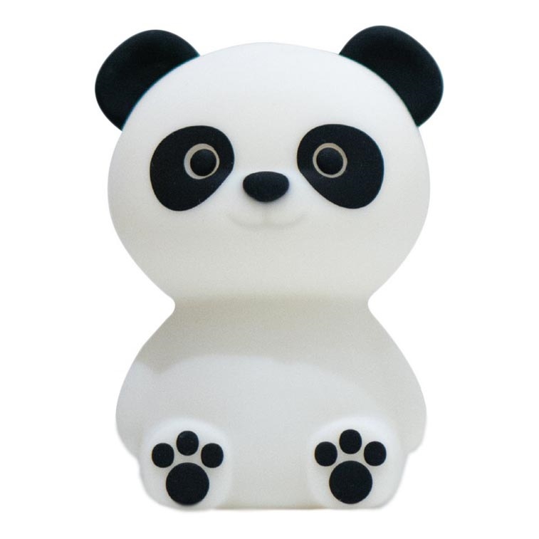MegaLight - LED RGB Hämardatav laetav laste puutetundlik lamp PADDY PANDA LED/5V