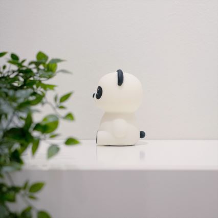 MegaLight - LED RGB Hämardatav laetav laste puutetundlik lamp PADDY PANDA LED/5V