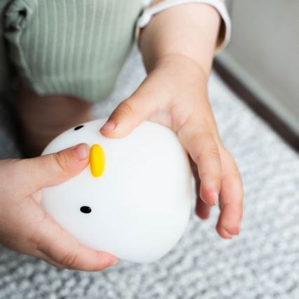MegaLight - LED RGB Laetav laste puutetundlik lamp vanni kohale SWIMMY DUCK LED/5V IP67