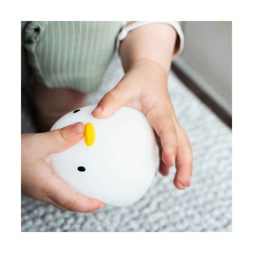 MegaLight - LED RGB Laetav laste puutetundlik lamp vanni kohale SWIMMY DUCK LED/5V IP67