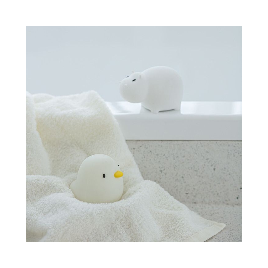 MegaLight - LED RGB Laetav laste puutetundlik lamp vanni kohale SWIMMY DUCK LED/5V IP67