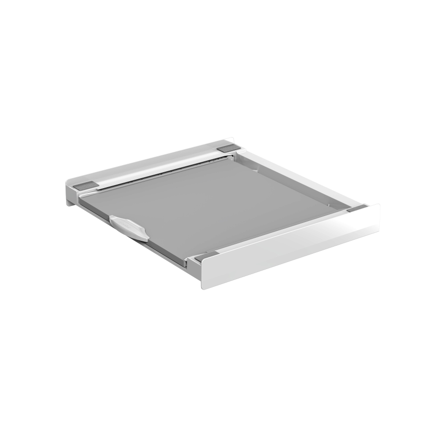 Meliconi 656114 - virnastamiskomplekt pesumasina ja kuivati jaoks, 70 cm, valge