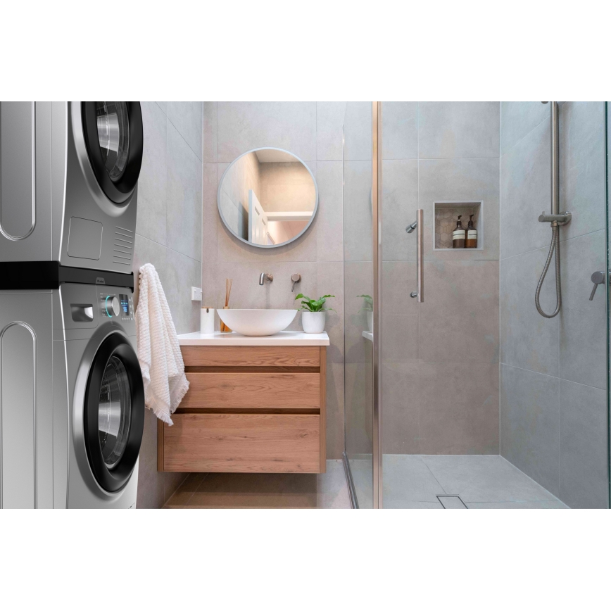 Meliconi 656138 - Vaheosa pesumasina ja kuivati jaoks 70 cm must