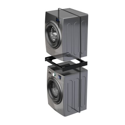 Meliconi 656138 - Vaheosa pesumasina ja kuivati jaoks 70 cm must