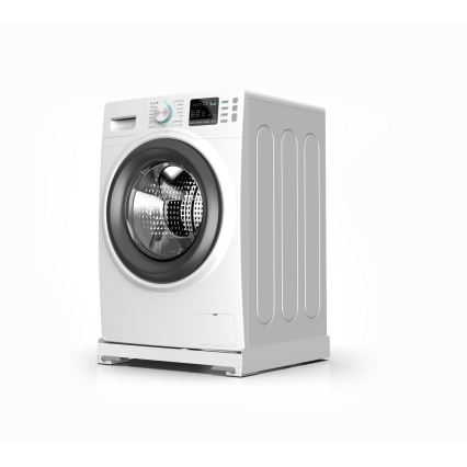 Meliconi 656146 - Vibratsiooni summutav pesumasina alus väljatõmmatavate ratastega, 61 cm, valge