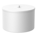 Metallist hoiukarp 12x17,5 cm valge