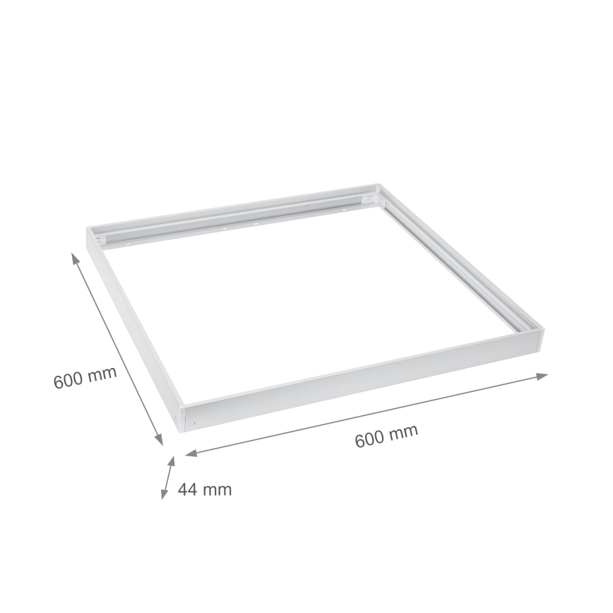 Metallraam LED valguspaneelide paigaldamiseks 600x600 mm valge