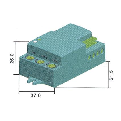 Mikrolaine liikumisandur MW B 360° 1200W/230V valge