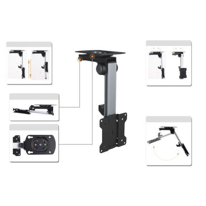 MK FLORIA MKF-17DS220 - Laekinnitus telerile 46 must