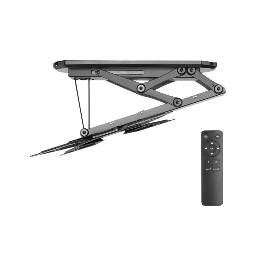 MK FLORIA MKF-20DM444 - Nutikas laehoidik TV-le 55" must Wi-Fi TUYA + kaugjuhtimispult