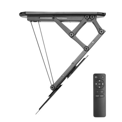 MK FLORIA MKF-20DM444 - Nutikas laehoidik TV-le 55" must Wi-Fi TUYA + kaugjuhtimispult