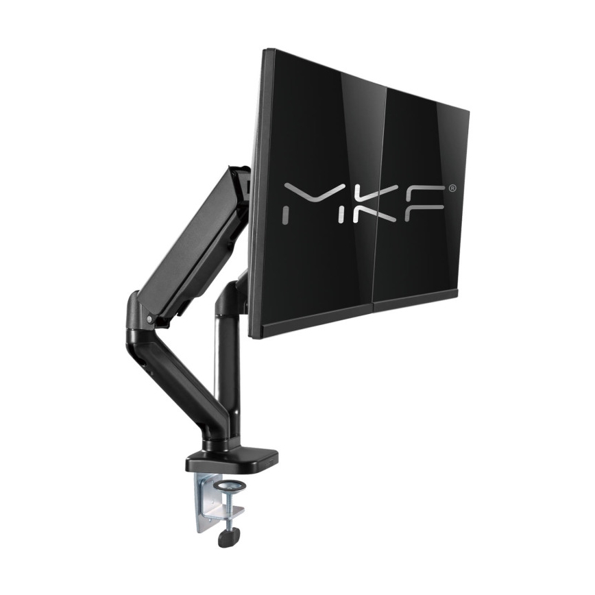 MK FLORIA MKF-21DP113S2 - Reguleeritav kahe 32 monitori kinnitus, must