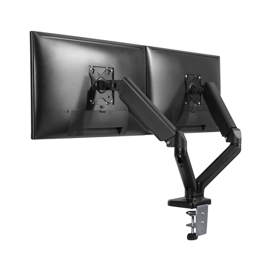 MK FLORIA MKF-21DP113S2 - Reguleeritav kahe 32 monitori kinnitus, must
