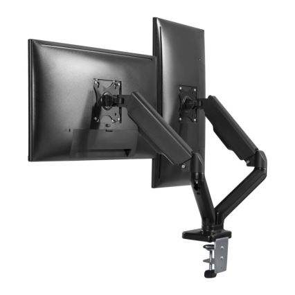MK FLORIA MKF-21DP113S2 - Reguleeritav kahe 32 monitori kinnitus, must