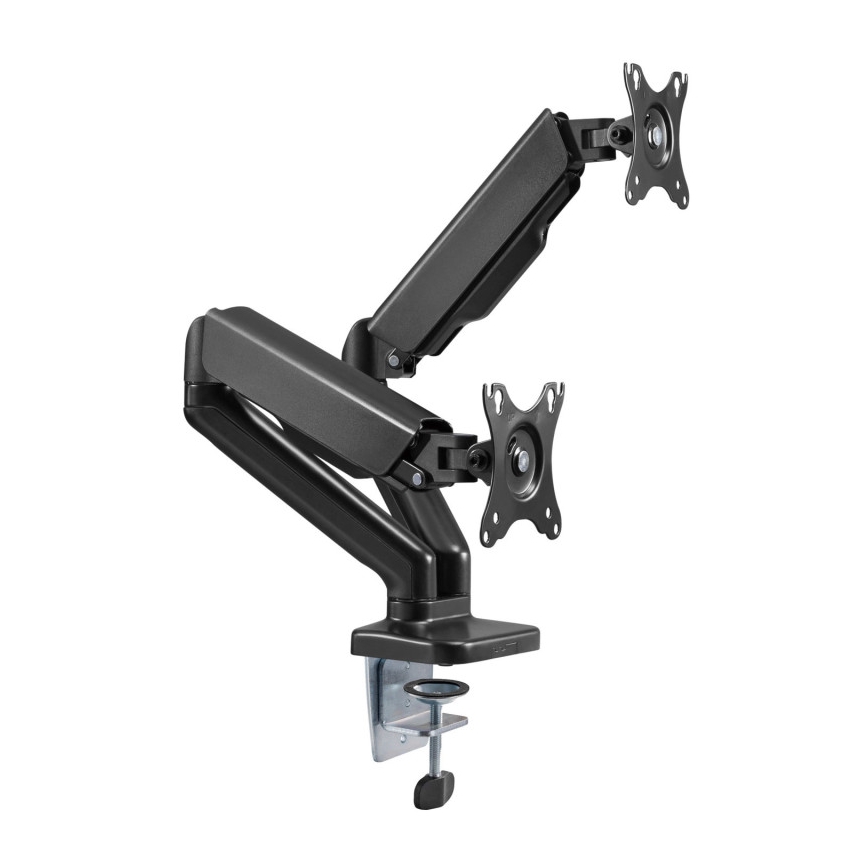MK FLORIA MKF-21DP113S2 - Reguleeritav kahe 32 monitori kinnitus, must