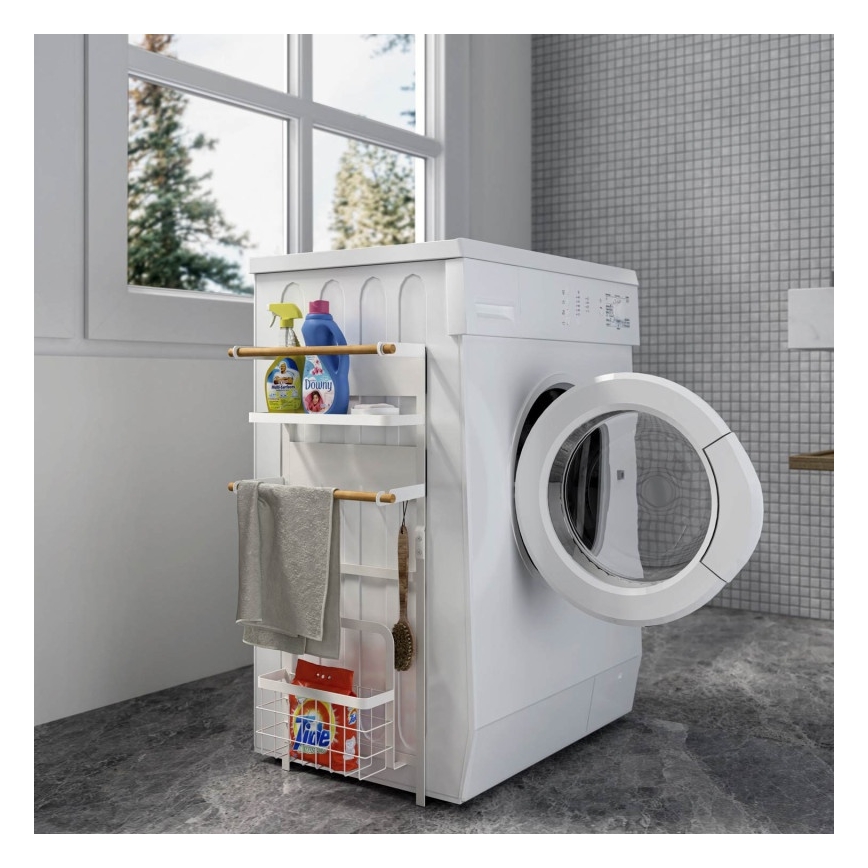 MK FLORIA MKF-21MG02W - Magnetiline organiseerija 67,5x31 cm valge