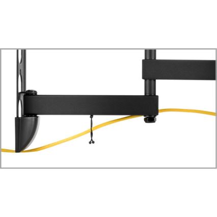 MK FLORIA MKF-23DP444 - Seinakinnitus telerile liigendiga 65" must