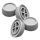 MK FLORIA Superior Anti-vibration PADS - Vibratsioonivastased padjad pesumasinatele 4 tk