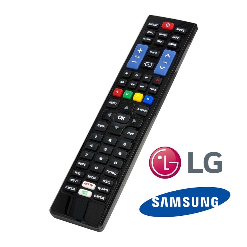 MK FLORIA Superior pult UNI TV SAM/LG - Asenduspult TV brändidele Samsung/LG 2xAAA