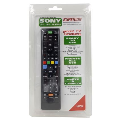 MK FLORIA Superior pult UNI TV SONY - Asenduspult SONY TV-dele 2xAAA