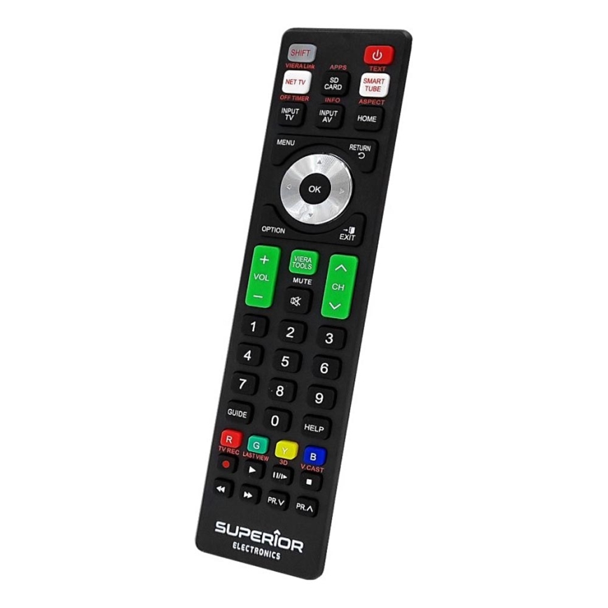 MK FLORIA Superior pult UNI TV Panasonic - Asendus kaugjuhtimispult TV PANASONIC 2xAAA