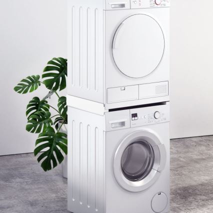 MK FLORIA Superior Tower Slim - pesumasina ja kuivati vaheosa, 66 cm, valge