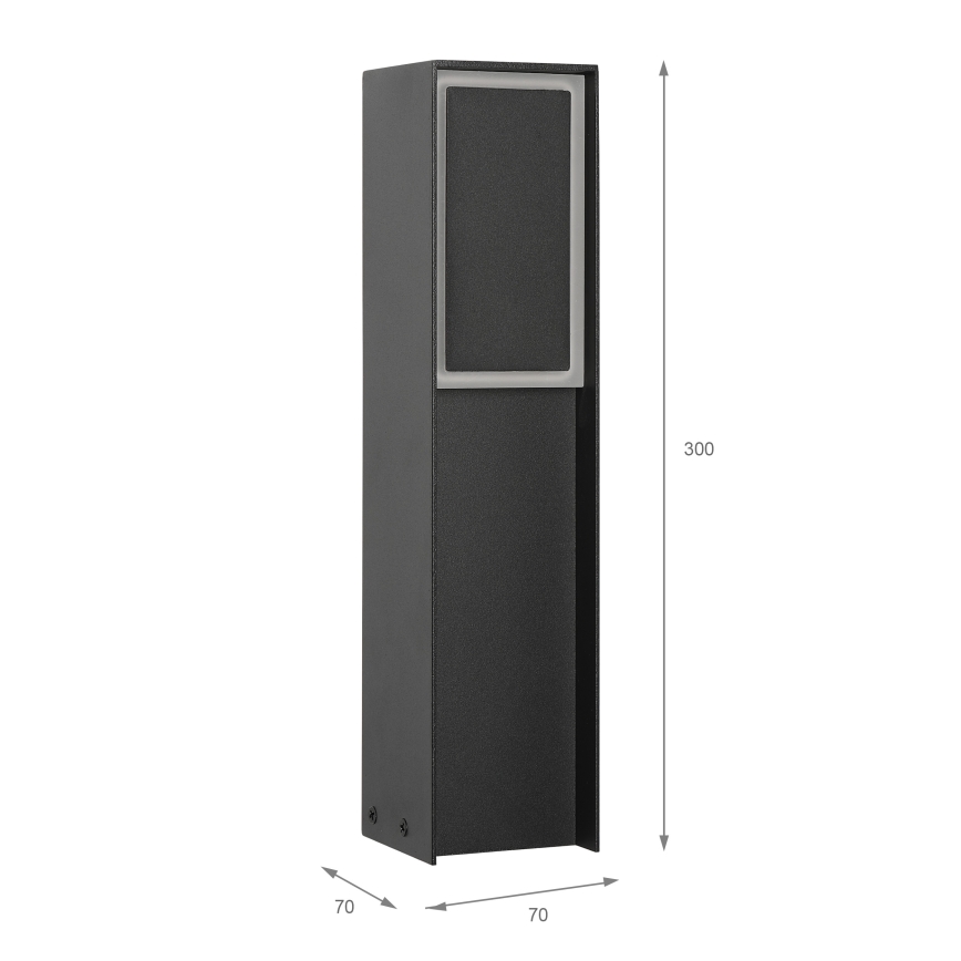 MODO LED välisvalgusti LED/4,8W/230V 4000K IP54 30 cm must